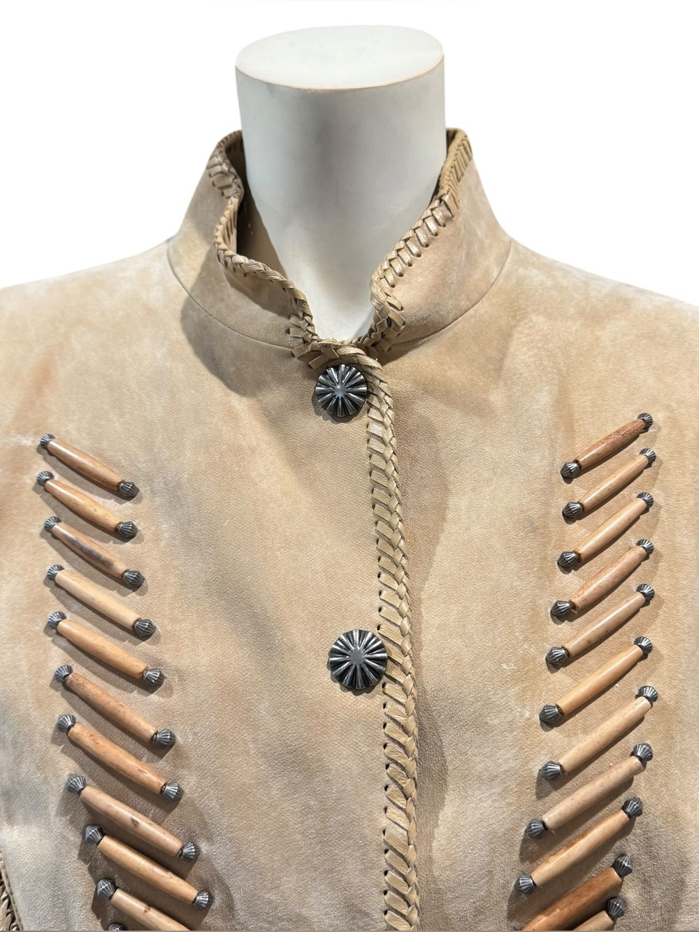 Cripple Creek Western Suede Fringe Jacket - Picture 4 of 12